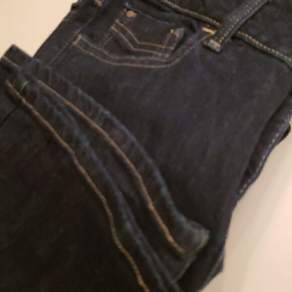 LEVIS Slender Boot Dark Wash Denim Jeans 28 x 32 Blue Jeans - Picture 7 of 7